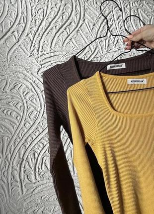 Кофта рубчик водолазка гольф пуловер светр светер джемпер5 фото