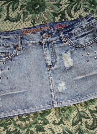 Джинсова спідниця