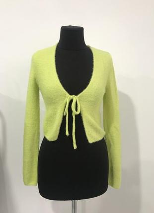 Кардиган укорочений xs h&m