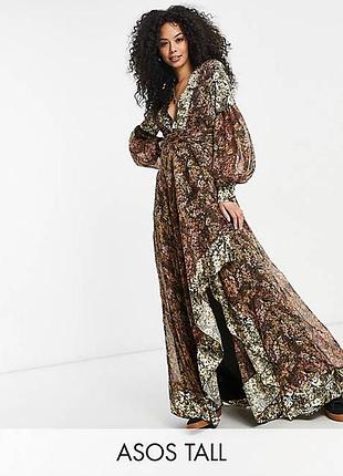 Asos luxe dress, maxi premium dress