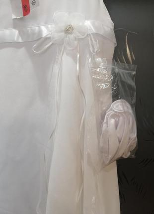 Платье волшебное с цветком и болеро2 фото