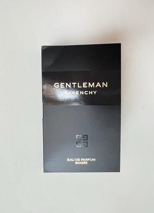 Givenchy gentleman boisee edp пробник