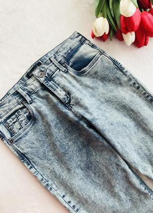 Крутые актуальные брендовые джинсы скинни варенки с высокой посадкой 🤘1 фото