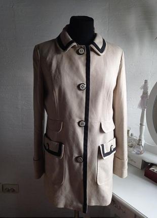 Плащ тренч подовжений жакет піджак розмір xl