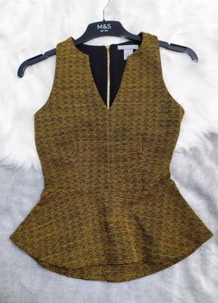 Блуза с баской