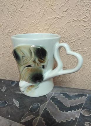 Чашка с собачкой