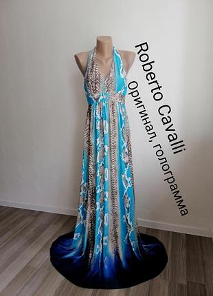 Дизайнерский, длинный сарафан от roberto cavalli,р l,m,s,8,10,12