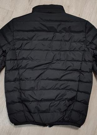 Демисезонная куртка р. м на весну осень черный мужской микро пуховик8 фото