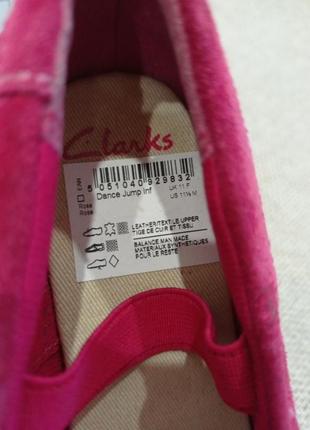 Фірмові балетні туфельки туфлі clarks/ розм.29, 32 оригінал6 фото