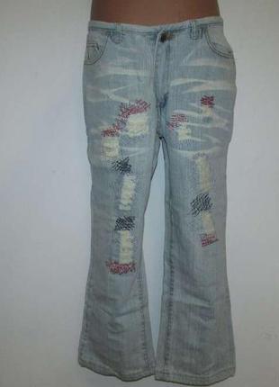 Капри джинсы miss sixty italy, в поясе 37,5-41 см. как новые!