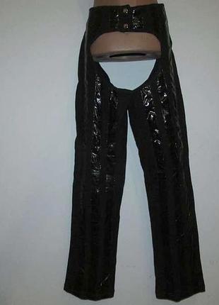 Чапсы dark folk, ковбойські, байкерські, l/xl, як нові!