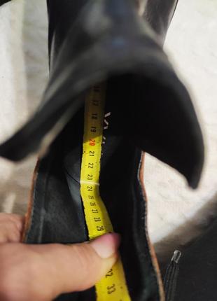 Ботинки открытые италия шикарнейшая кожа стелька 23.55 фото