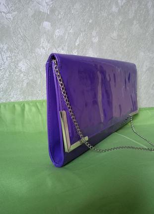 Лакироваванная сумочка, клатч3 фото