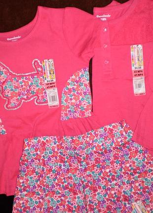 Летний комплект, костюм, америка,размер 3-4 года