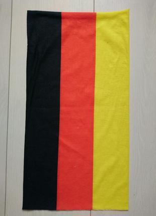 Бафф в вигляді німецького прапора1 фото