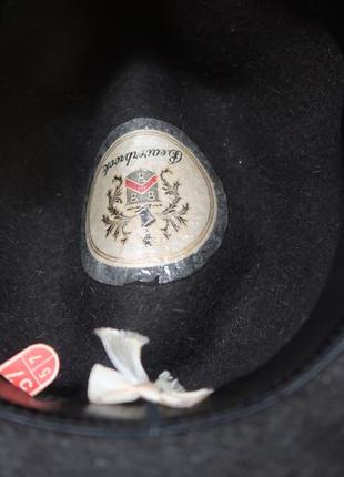 Шляпа винтажная велюровая lodenfrey frey 56 см8 фото