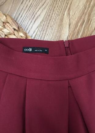 Шикарная красная юбка oodji, s (36)9 фото