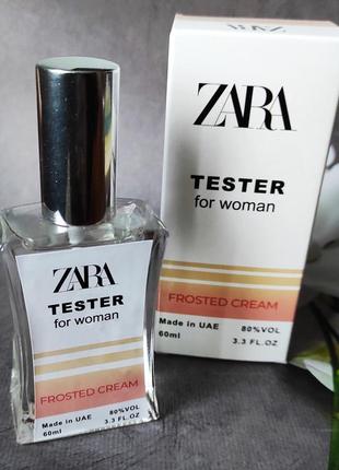 Акция!!  z a r a frosted cream стойкий тестер 60 ml эмираты