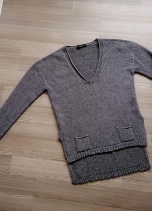 Шерстяной свитер с кашемиром twin-set, 92% шерсть,8% кашемир, р.l,m,xl,10,12,14,168 фото