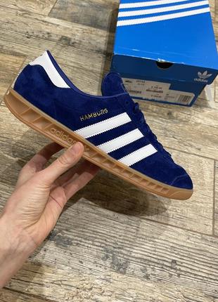 Мужские кроссовки adidas hamburg, оригинал4 фото