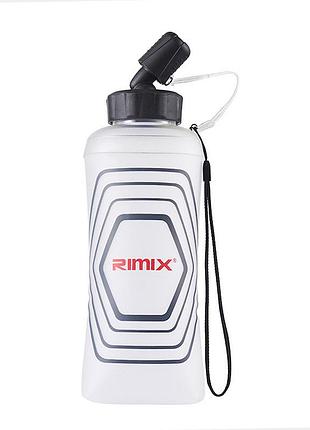 Спортивна складана пляшка rimix 600ml із силікону