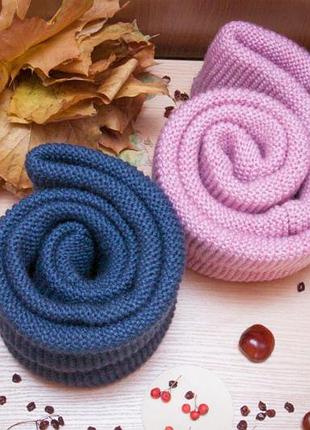 Набор вязаных снудов