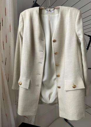 Givenchy пиджак жакет блейзер тренч шерсть винтаж2 фото