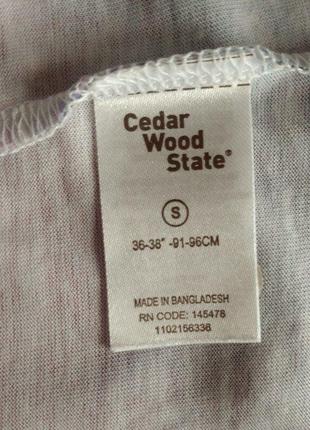 Брендовая, мужская, удлиненная футболка, sedarwood state5 фото