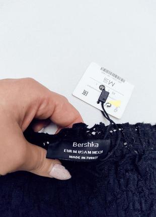 Нова дуже стильна кофточка від bershka з плечима ліхтариками4 фото