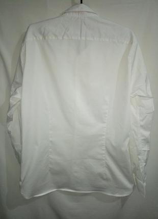 Рубашка белая "ted baker" `l`- ка2 фото