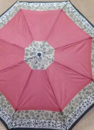Жіночий міні парасолька 8 спиць орнамент