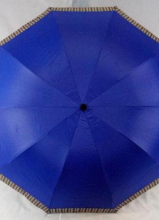 Зонт механический с выворотнной системой сложения на 10 спиц цвет электрик3 фото
