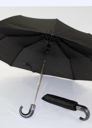 Чоловічий парасольку 10 спиць "антиветер" напівавтомат4 фото