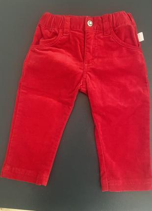 Брюки для девочки 9 месяцев