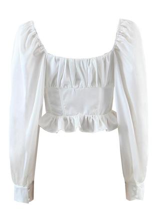 Женская укороченная блузка2 фото