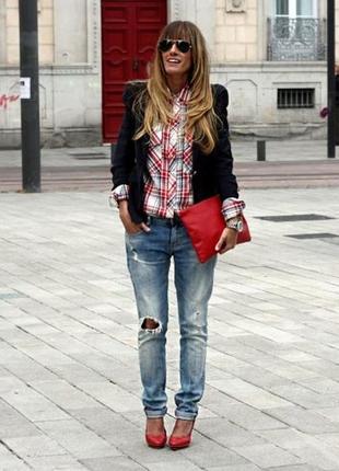 Стильний піджак з накладними кишенями h&m