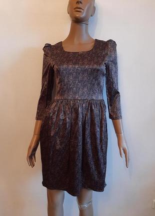 Красивое интересное платье vila clothes, р.xs