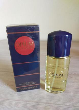 Винтажная туалетна вода yves saint laurent opium pour homme