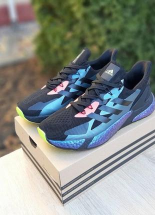 Чоловічі кросівки adidas boost x9000l4 чорні / чоловічі кросівки адідас
