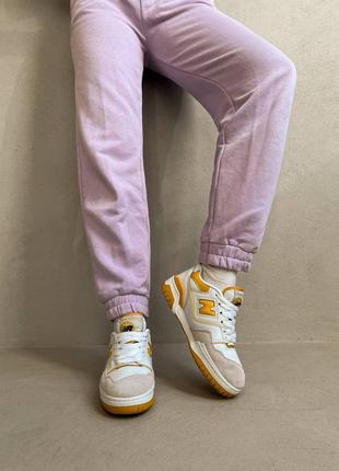 New balance 550 yellow новинка брендові жіночі кросівки беланс жовті весна осінь жіночі жовті круті кросівки