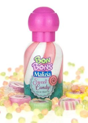 Вода туалетная malizia bon bons sweet candy духи сладкие конфета женские для девушек девочек детские