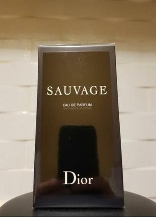 Cristian dior sauvage 100мл parfum парфуми парфуми саваж діор діор1 фото