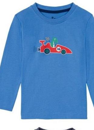 Реглан на мальчика lupilu, 86/92, ободок машины светится