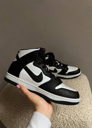 Кросівки nike dunk hight black