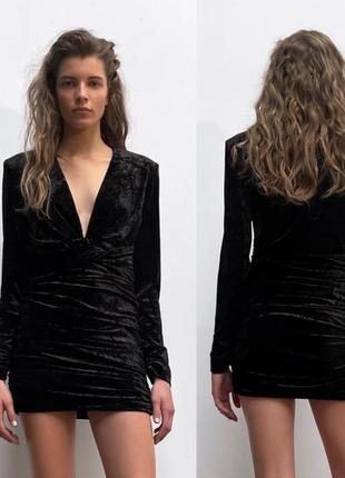 Оксамитове плаття zara нове