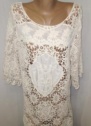 Блуза коттон вискоза шелк