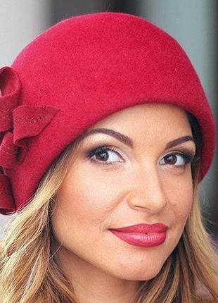 Фетровий міні шапочка колір під замовлення