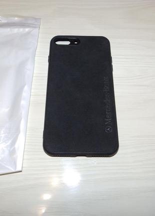 Чехол alcantara mgz mercedes benz iphone 7/8 plus