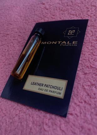 Пробник монталь montale leather patchouli