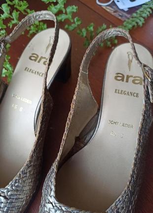 Кожаные туфли ara5 фото